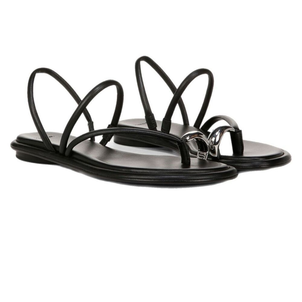 NWT Vince “lucila” sandals in black leather. Size 8